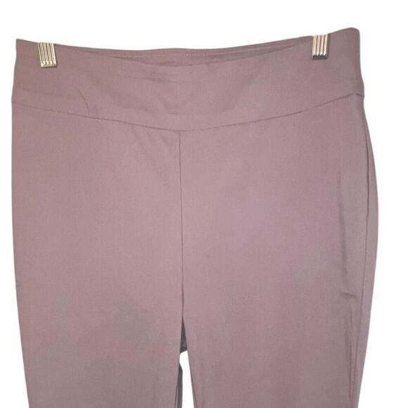 Marla Wynne Pants Size 8 Pull On Stretch Casual Ankle 360 Stretch Y2K Career USA - Picture 3 of 10
